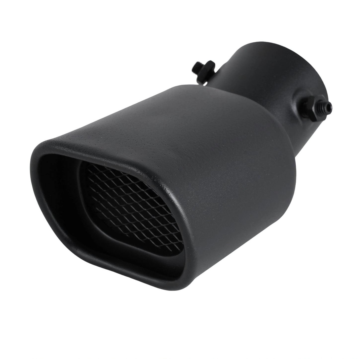 1Pcs Car Parts New Design Heart Shape Style Car Accessories Stainless Steel Black Exhaust Tips Muffler Tail Pipe