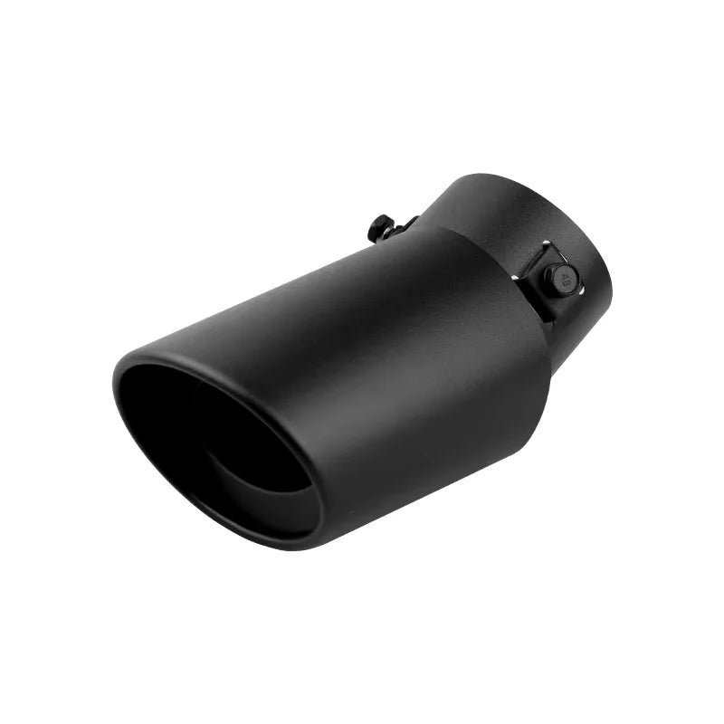 1Pcs Car Parts New Design Heart Shape Style Car Accessories Stainless Steel Black Exhaust Tips Muffler Tail Pipe