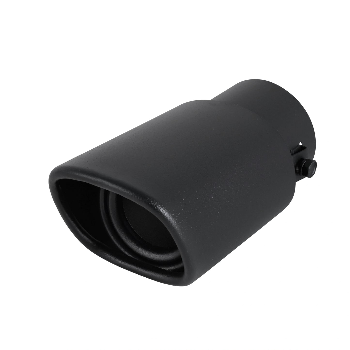1Pcs Car Parts New Design Heart Shape Style Car Accessories Stainless Steel Black Exhaust Tips Muffler Tail Pipe