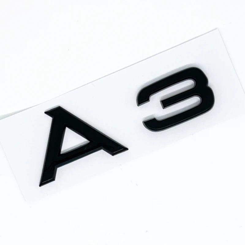 Apply to A1 A3 A4 A5 A6 A7 A8 TDI TFSI Logo Emblem Auto Badge Trunk Decal For Car Fender Sticker Accessories