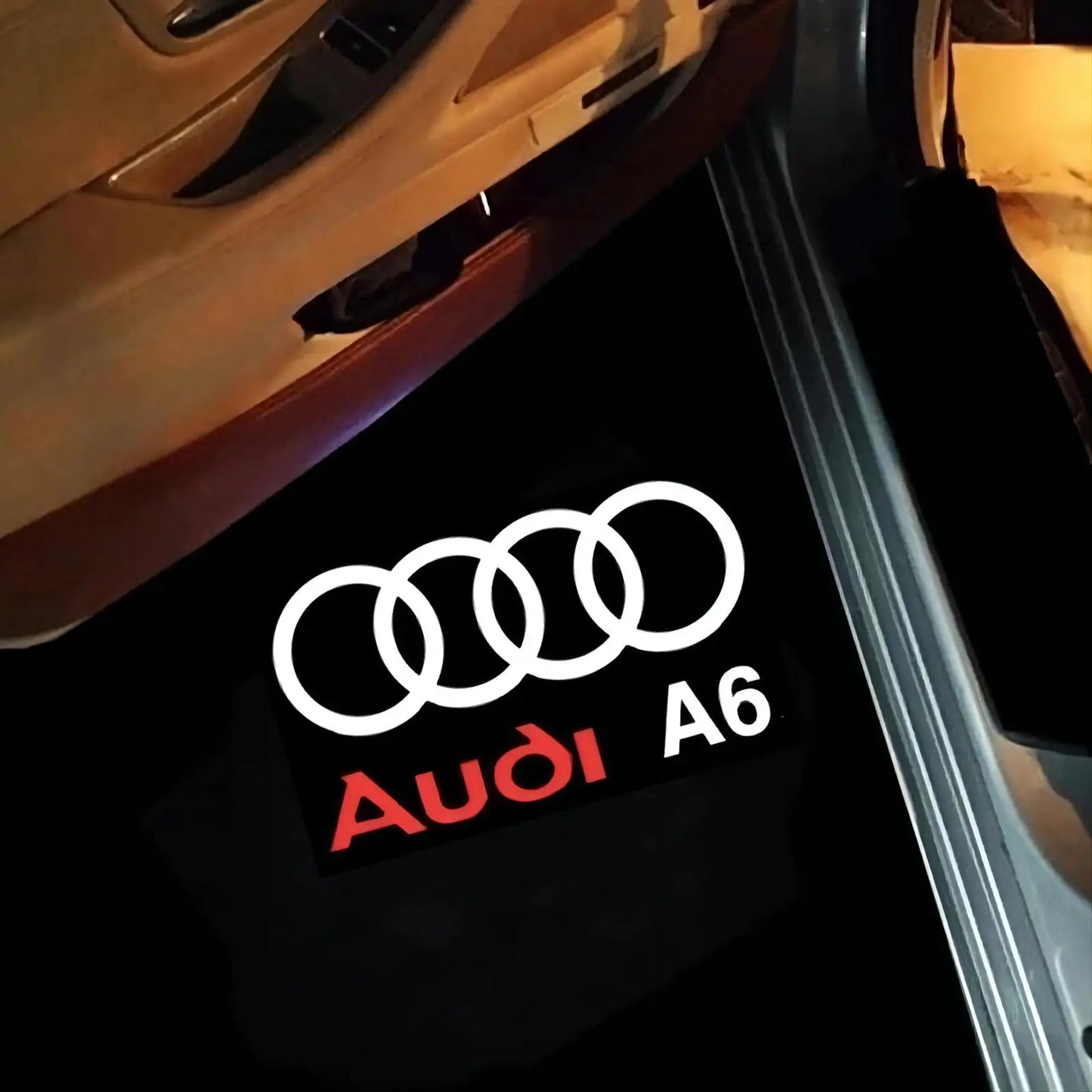Car Door Welcome Light Led Projector Lamp For Audi A3 A4 B8 8P 8V A6 C7 A5 Q5 B7 B6 B9 SLINE QUTTRO RS Q3 Q7 S3 S4 S5 SQ5 S6 A8