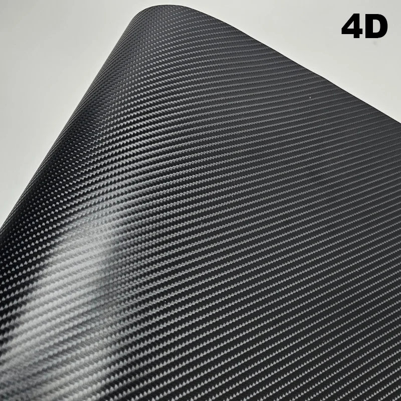 Carbon Fiber Car Body Vinyl Wrap Matte Accessories Glossy Black Sticker 3D 4D 5D 6D Auto Foil Cover Motorcycle Decoration Film