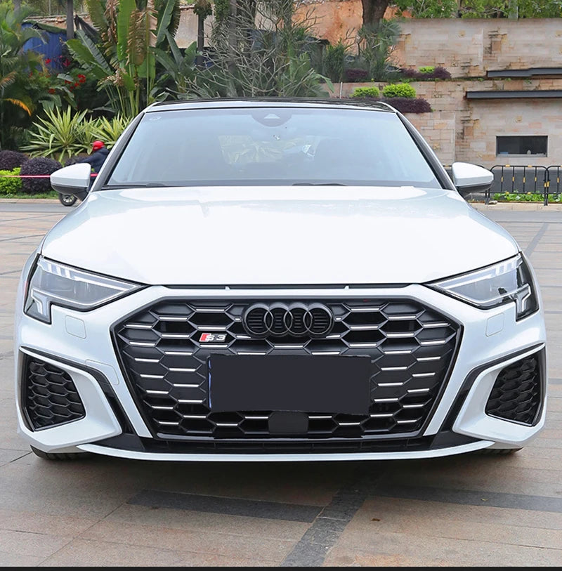 4 Rings ABS Car Front Hood Emblem Bonnet Logo Rear Trunk Badge For Audi A3 A4 A5 A6 A7 A1 A2 Q2 Q3 Q4 Q5 Q7 Q8 TT S3 S4 S5 S6 S7