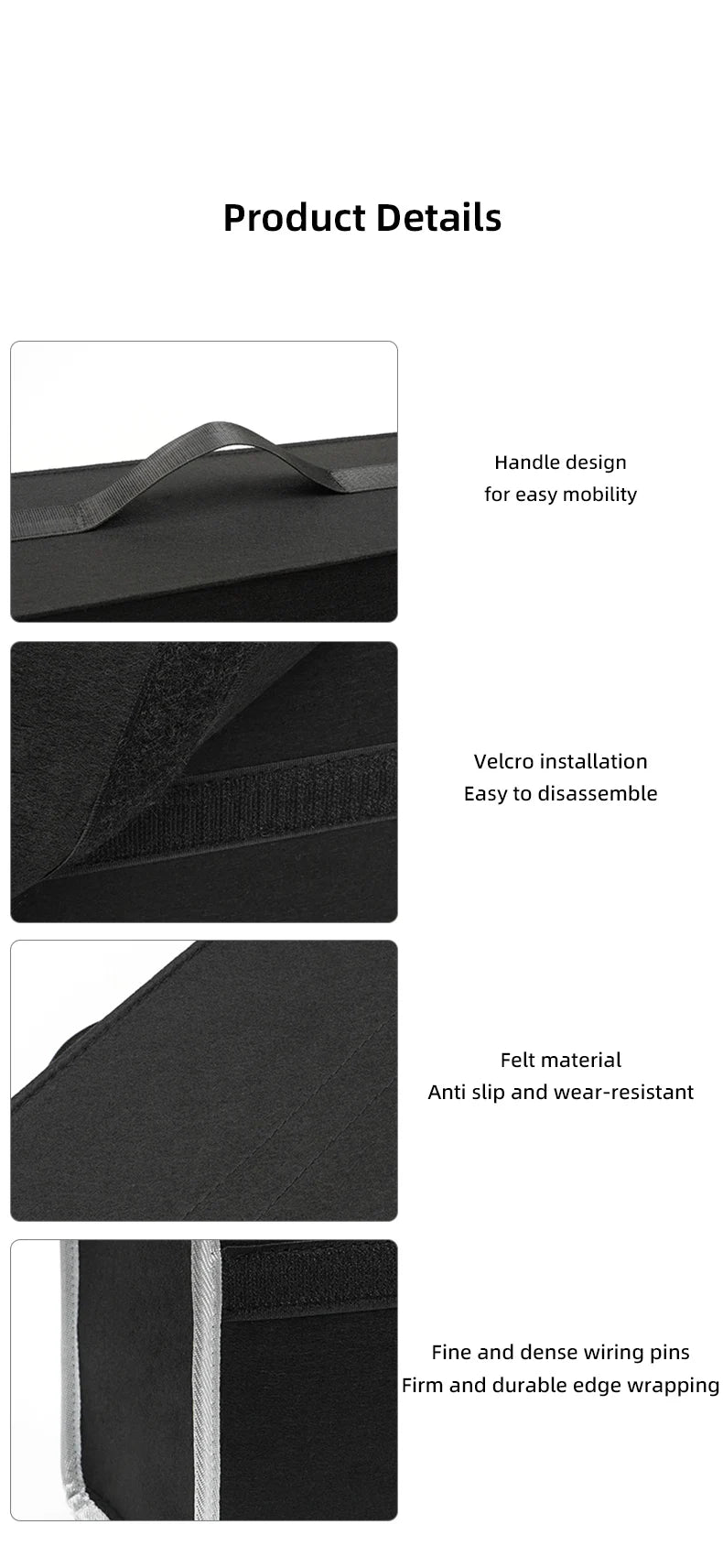 Car Trunk Organizer Box Large Capacity Folding Storage Bag For Audi A7 A3 A4 A6 A5 Q5 A1 Q7 Q3 Q4 TT SQ5 RSQ3 RSQ8 S3 S4 RS5 RS6