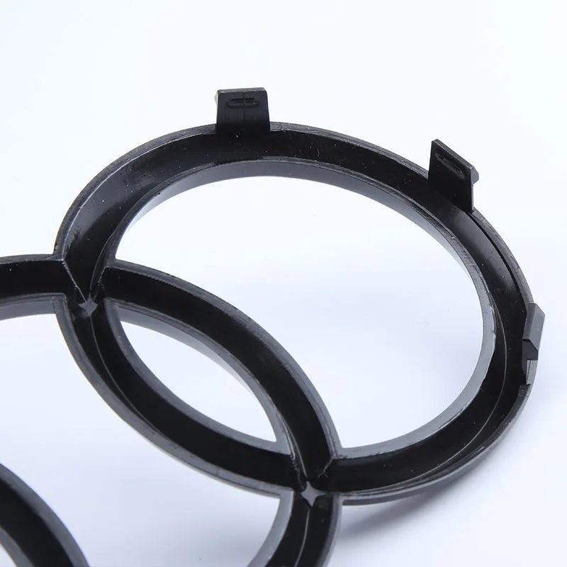4 Rings ABS Car Front Hood Emblem Bonnet Logo Rear Trunk Badge For Audi A3 A4 A5 A6 A7 A1 A2 Q2 Q3 Q4 Q5 Q7 Q8 TT S3 S4 S5 S6 S7