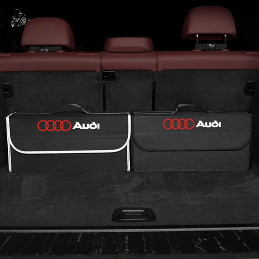 Car Trunk Organizer Box Large Capacity Folding Storage Bag For Audi A7 A3 A4 A6 A5 Q5 A1 Q7 Q3 Q4 TT SQ5 RSQ3 RSQ8 S3 S4 RS5 RS6