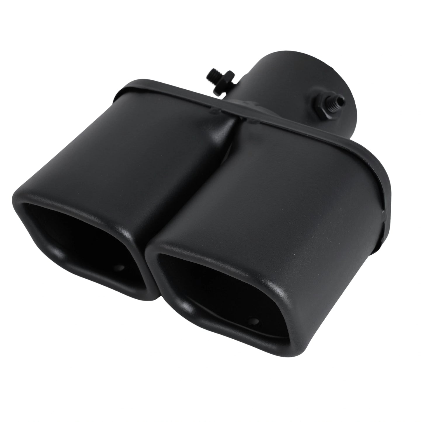 1Pcs Car Parts New Design Heart Shape Style Car Accessories Stainless Steel Black Exhaust Tips Muffler Tail Pipe