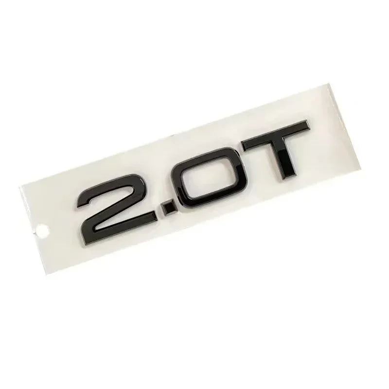 AUDI A4 2008-2017 4Ring logo ABS Black Car Hood Front Grill Rear Trunk Emblem Sticker A4 Mark Quarrto 2.0T Sline Emblem
