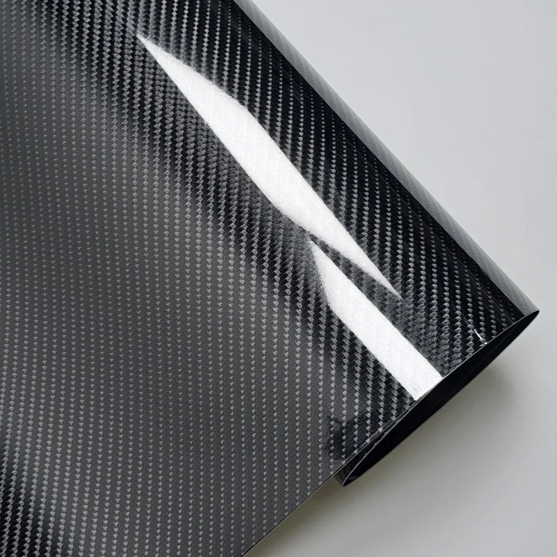 Carbon Fiber Car Body Vinyl Wrap Matte Accessories Glossy Black Sticker 3D 4D 5D 6D Auto Foil Cover Motorcycle Decoration Film